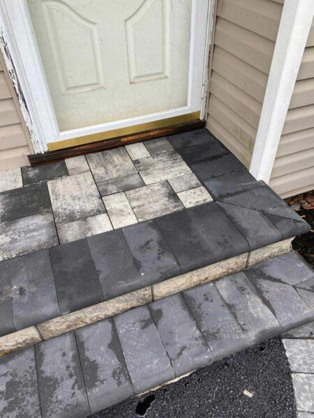 Paved Step Doorway